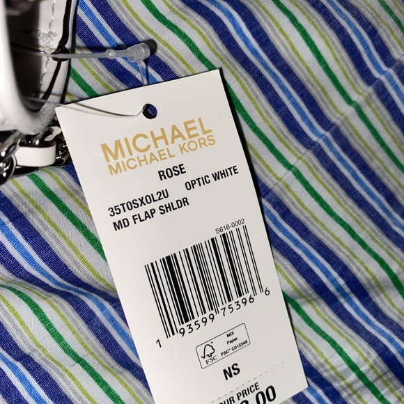 Michael Kors Rose Medium Shoulder Bag - Picture 7 of 7